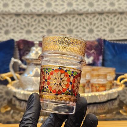 12 Verres à thé marocaines de luxe