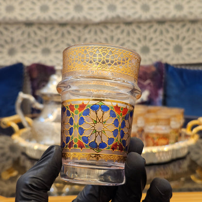 12 Verres à thé marocaines de luxe